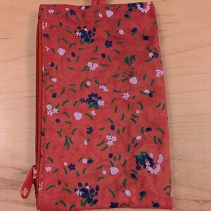 BAGGU Calico Floral Pouch